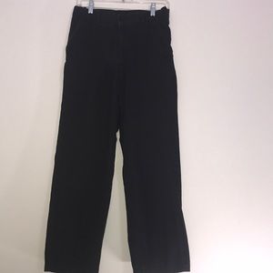 Dockers Classic Uniform Chino Pants Trousers Black Size 18R